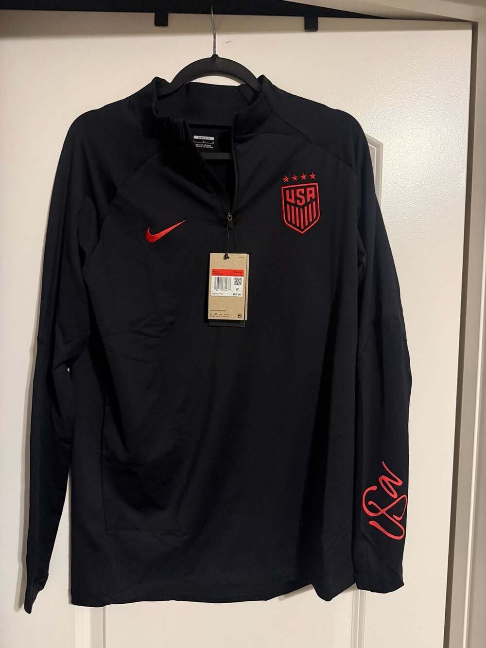 Nike USWNT Strike Drill Quarter-Zip Training Top